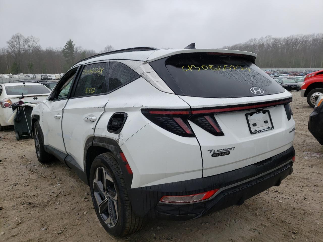 Photo 3 from auction – 2022 HYUNDAI TUCSON SEL with VIN KM8JFCA11NU027490