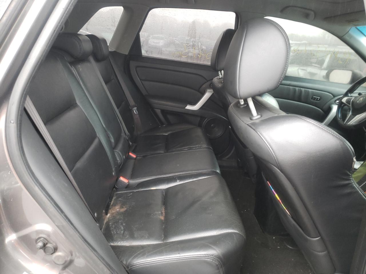 Photo 6 from auction – 2008 ACURA RDX TECHNO with VIN 5J8TB18598A017433