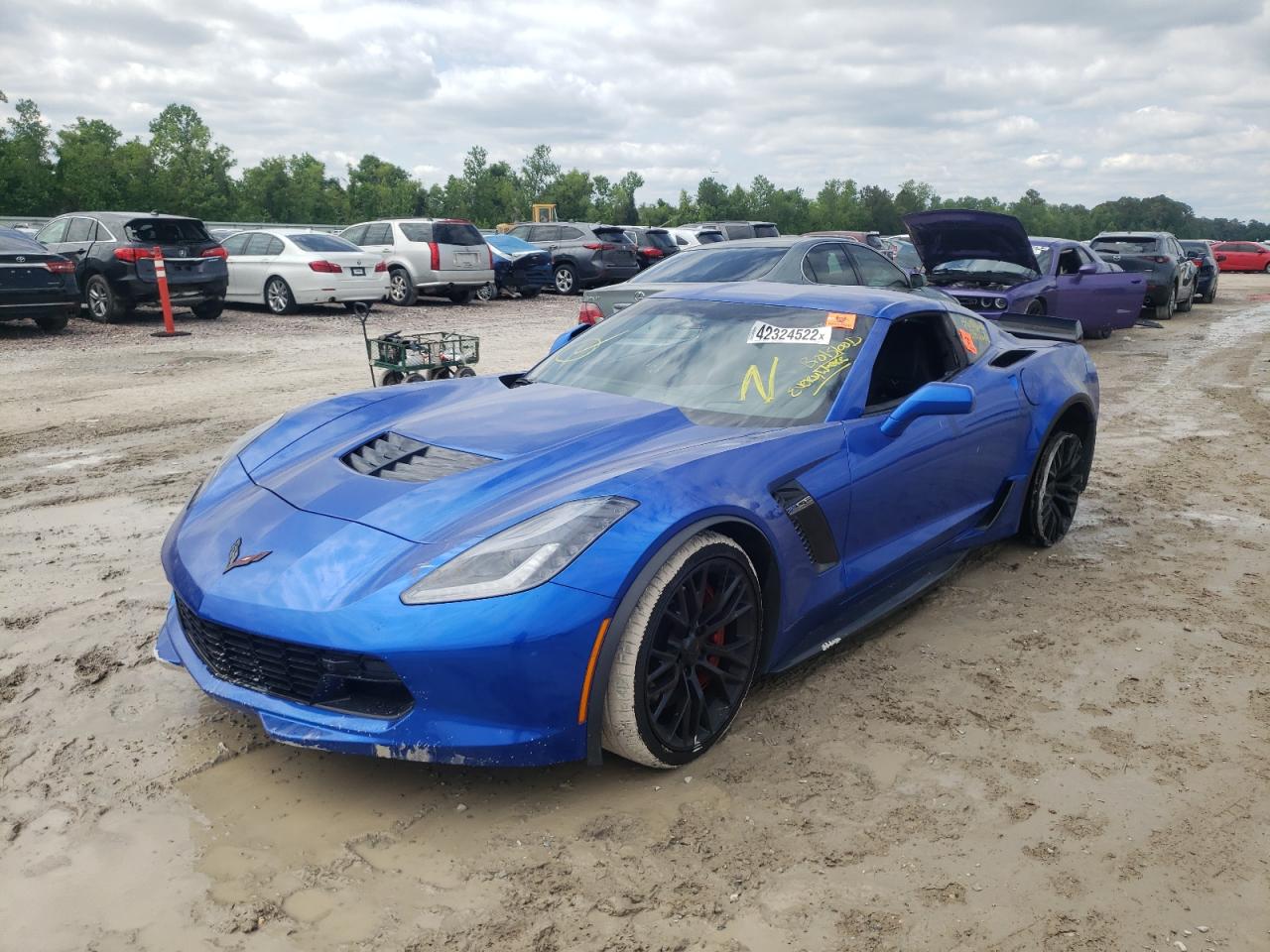 Photo 2 from auction – 2019 CHEVROLET CORVETTE Z with VIN 1G1YS2D60K5600734