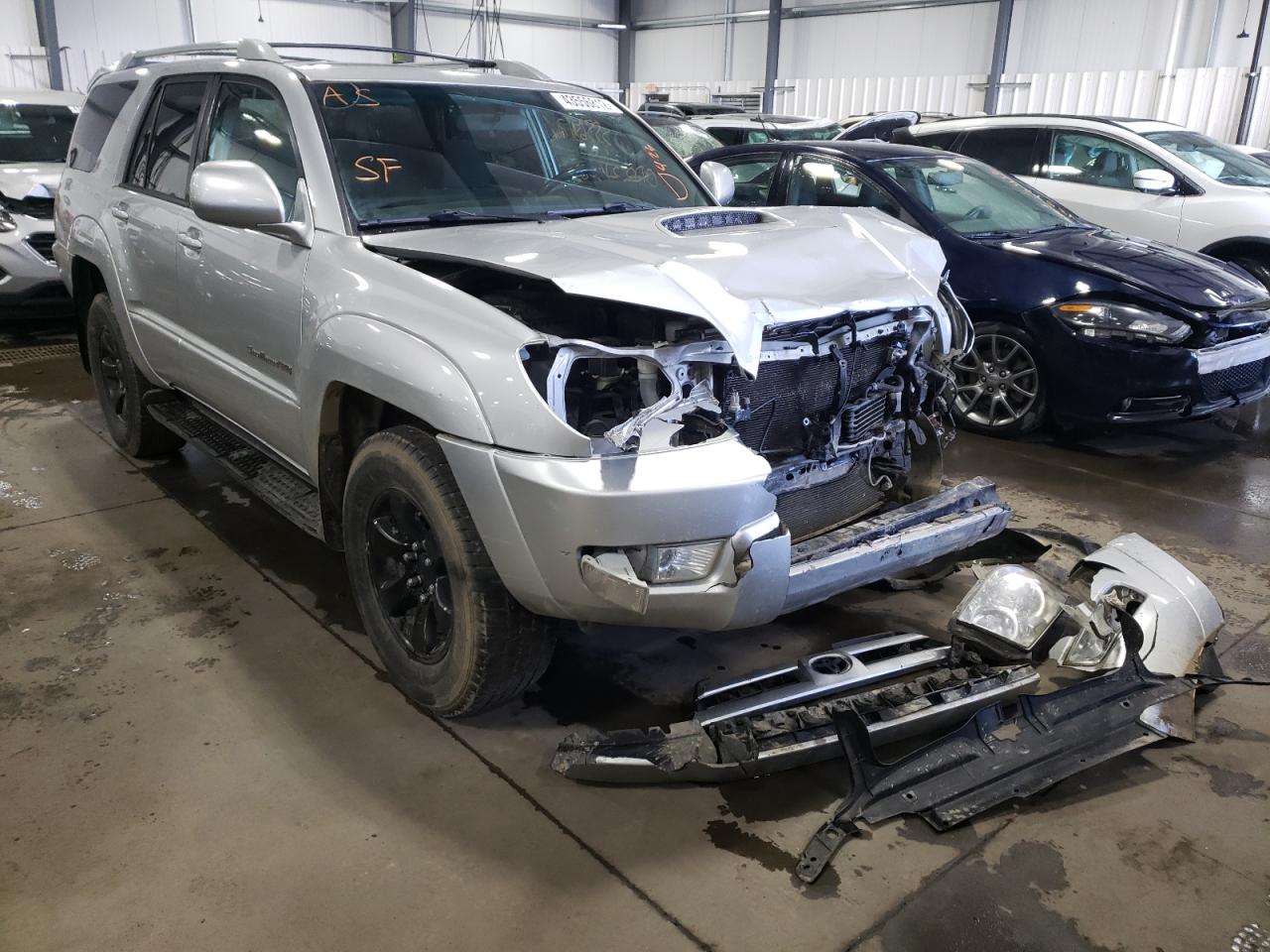 TOYOTA 4RUNNER SR 2005 with VIN JTEBT14R358020469 - Photo from auction