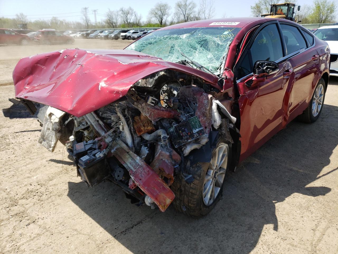 Photo 2 from auction – 2017 FORD FUSION SE with VIN 3FA6P0H77HR178111