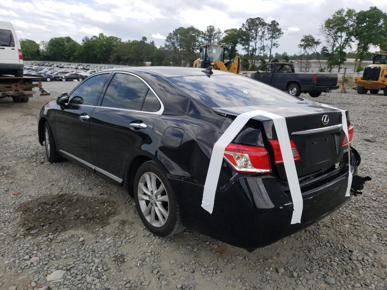 Photo 3 from auction – 2012 LEXUS ES 350 with VIN JTHBK1EG7C2501389