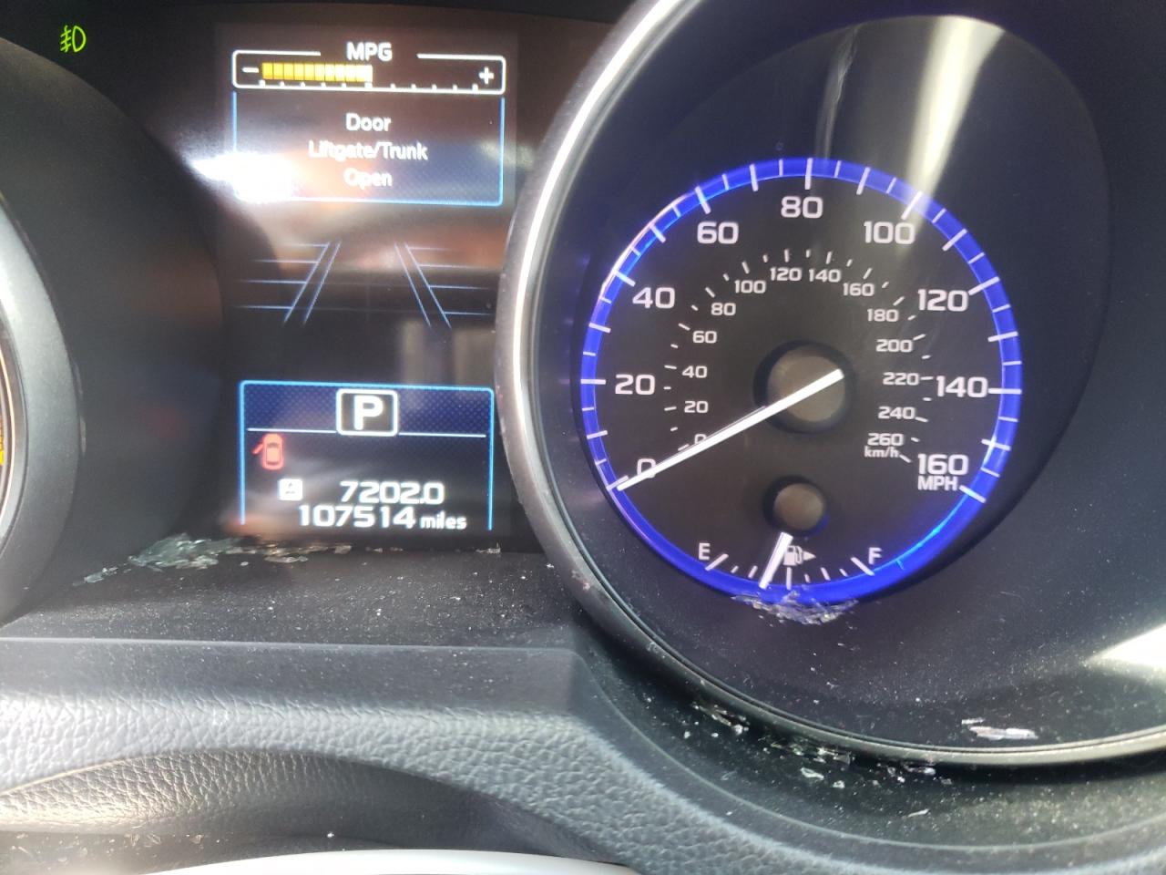 Photo 8 from auction – 2015 SUBARU OUTBACK 3. with VIN 4S4BSENC7F3252950
