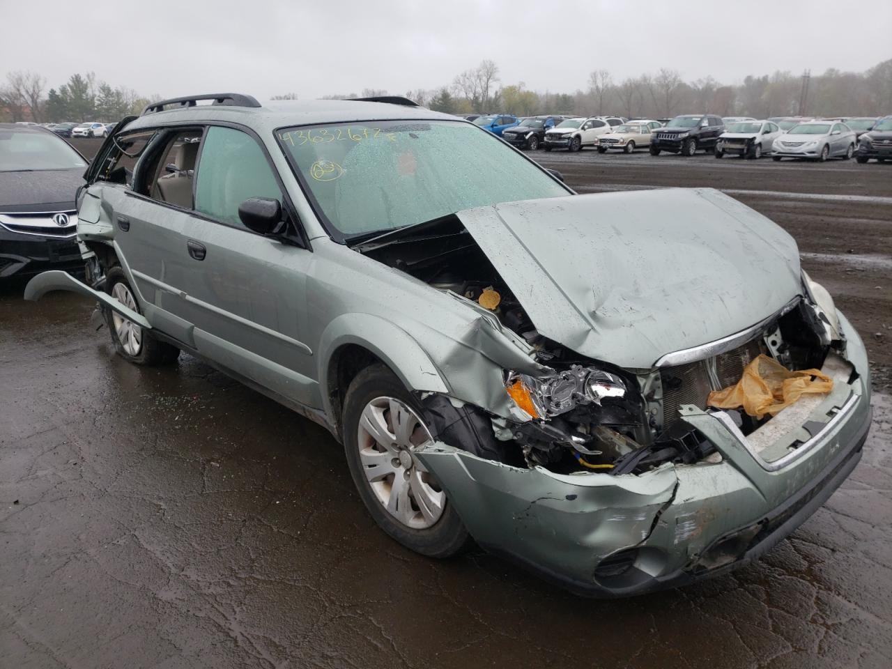 SUBARU OUTBACK 2009 with VIN 4S4BP60C397322424 - Photo from auction