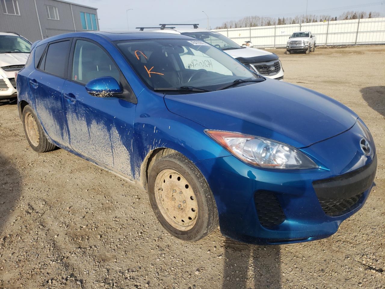 MAZDA 3 I 2012 with VIN JM1BL1L70C1627892 - Photo from auction