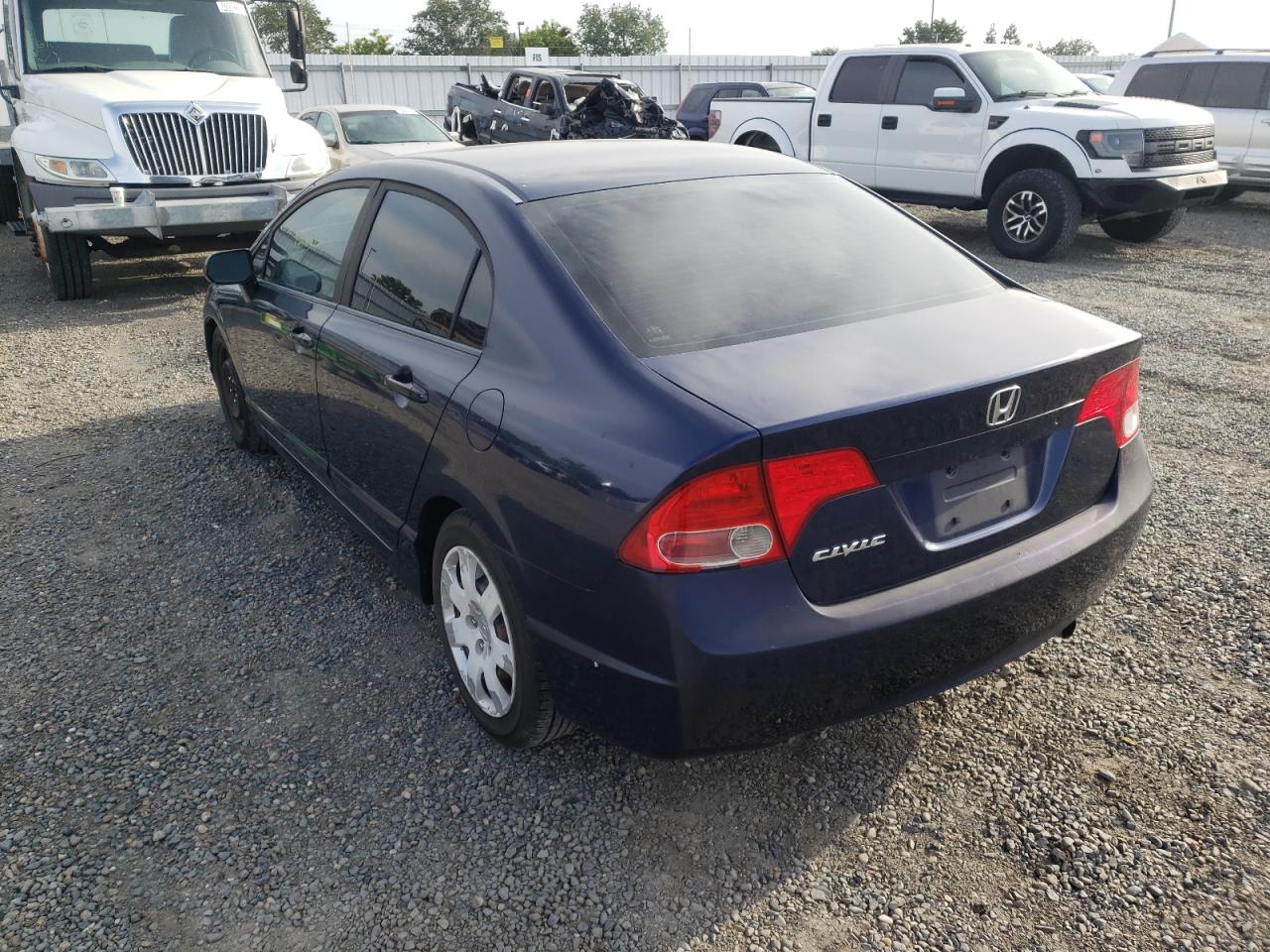 Photo 3 from auction – 2008 HONDA CIVIC LX with VIN 1HGFA16508L072196