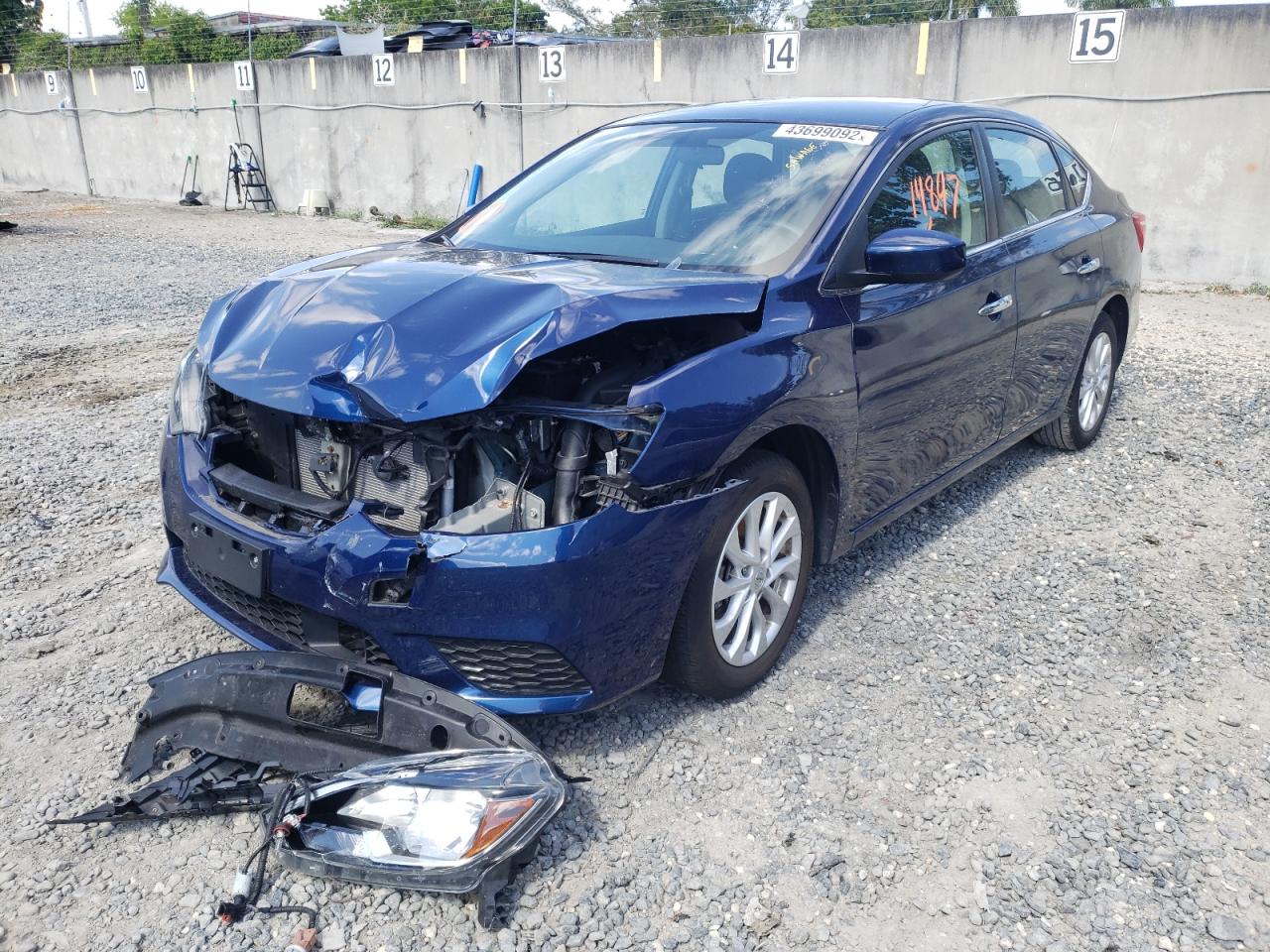 Photo 2 from auction – 2019 NISSAN SENTRA S with VIN 3N1AB7AP1KY250944