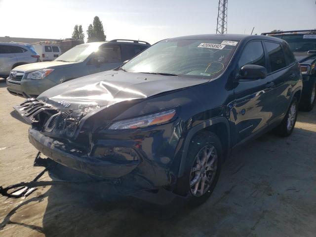 Photo 2 from auction – 2015 JEEP CHEROKEE S with VIN 1C4PJLAB5FW566626