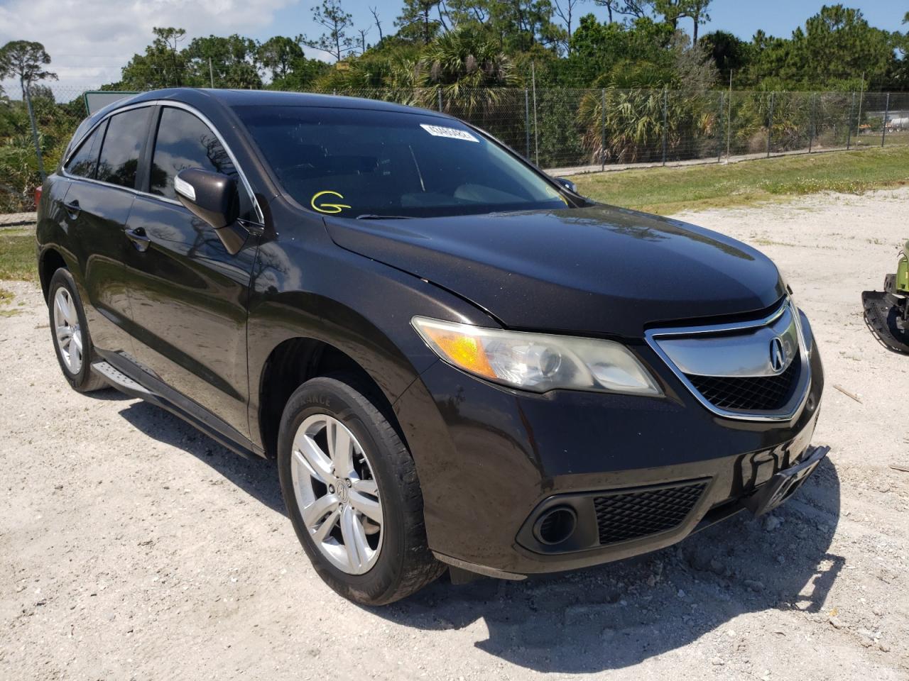 ACURA RDX 2015 with VIN 5J8TB4H39FL024545 - Photo from auction