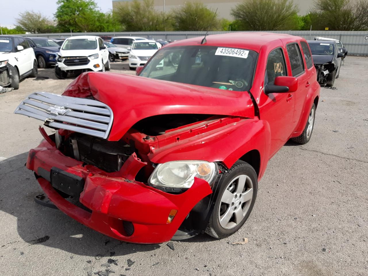 Photo 2 from auction – 2010 CHEVROLET HHR LT with VIN 3GNBABDB6AS572687