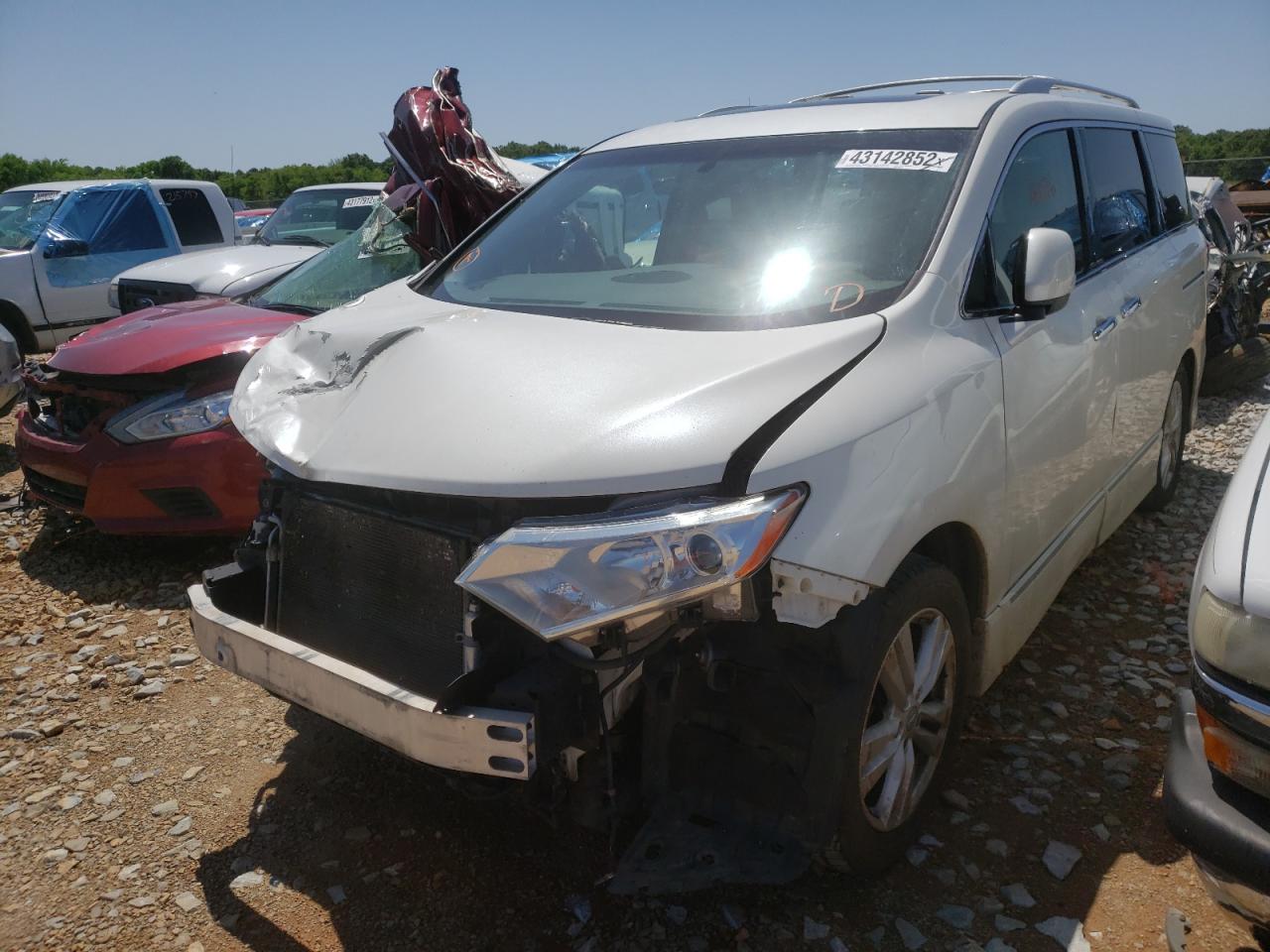 Photo 2 from auction – 2011 NISSAN QUEST S with VIN JN8AE2KP9B9008130