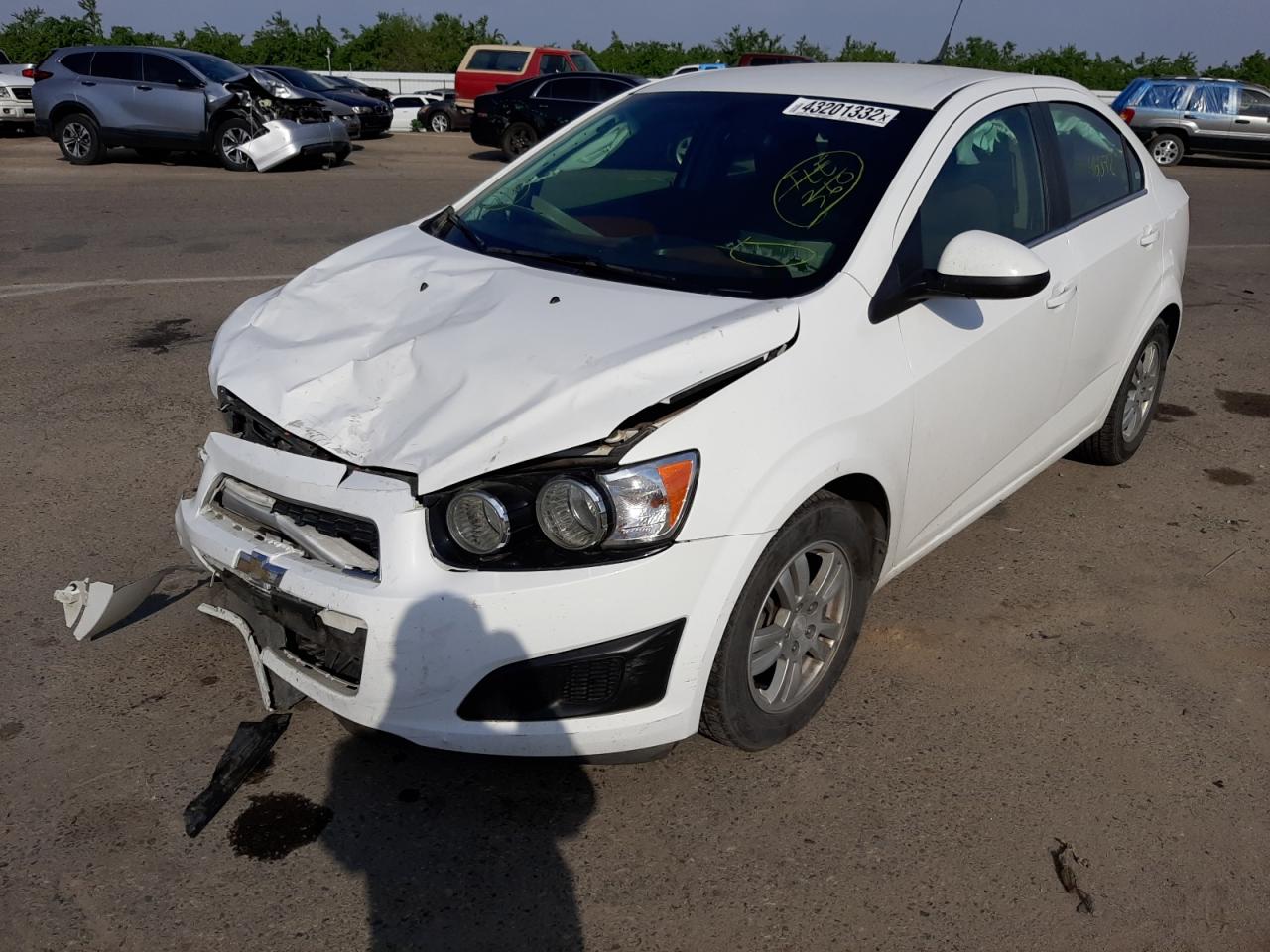 Photo 2 from auction – 2014 CHEVROLET SONIC LT with VIN 1G1JC5SGXE4105480