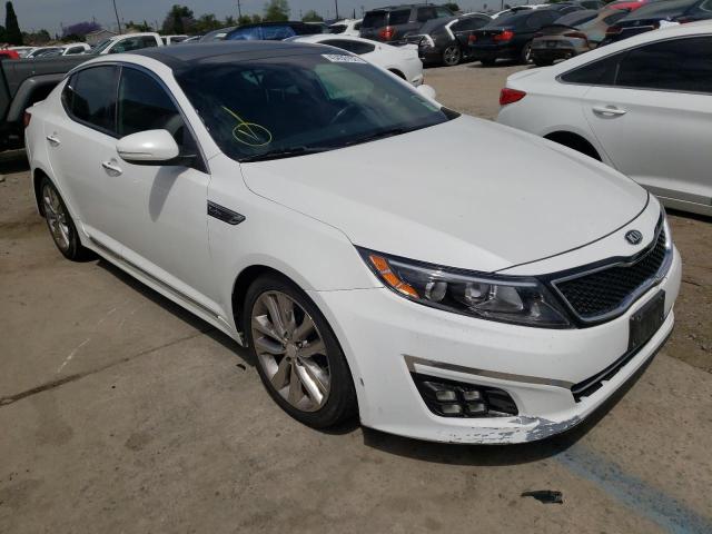 KIA OPTIMA SX 2014 with VIN 5XXGR4A66EG281502 - Photo from auction
