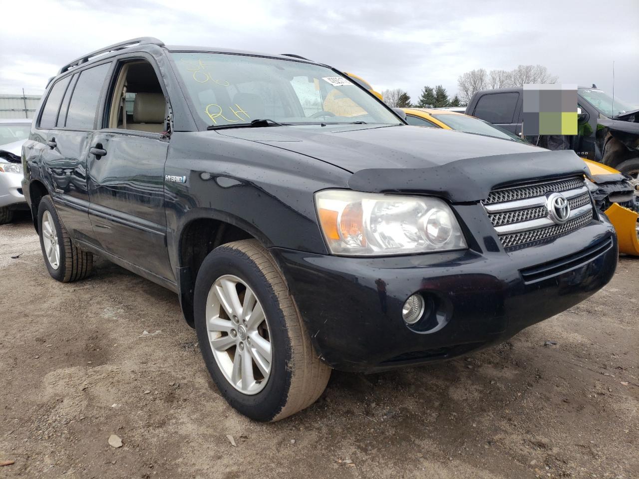 TOYOTA HIGHLANDER 2006 with VIN JTEEW21A260025512 - Photo from auction