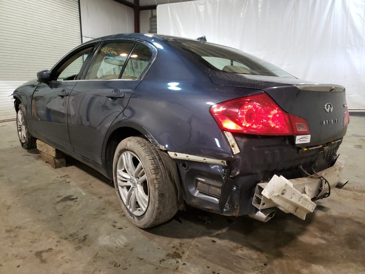 Photo 3 from auction – 2012 INFINITI G25 with VIN JN1DV6AR6CM730417