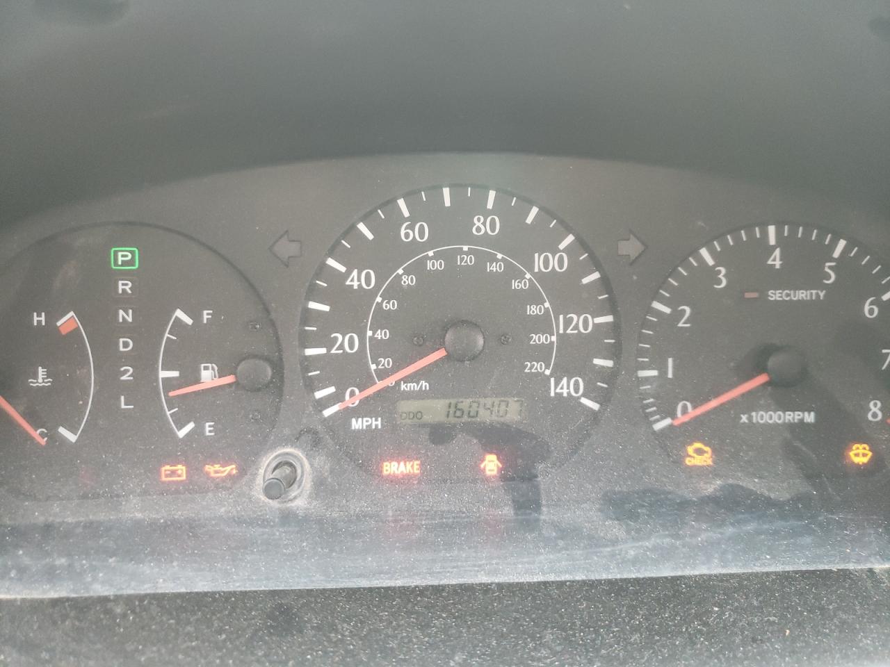 Photo 8 from auction – 2000 TOYOTA CAMRY SOLA with VIN 2T1CF22P9YC280908