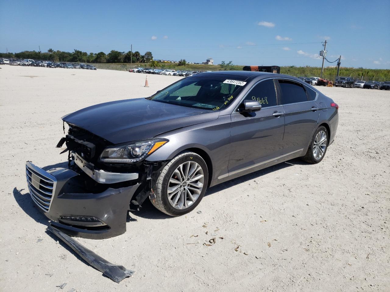 Photo 2 from auction – 2017 GENESIS G80 with VIN KMHGN4JE5HU170498