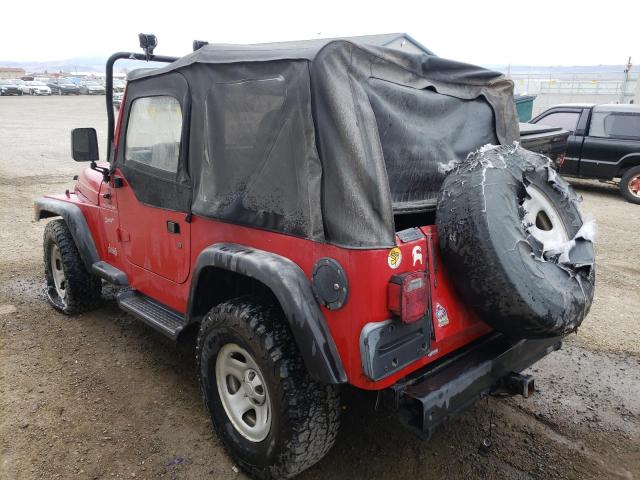 Photo 3 from auction – 2002 JEEP WRANGLER / with VIN 1J4FA49S32P731125
