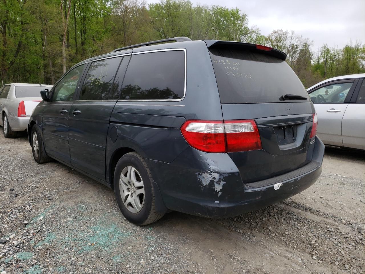 Photo 3 from auction – 2005 HONDA ODYSSEY EX with VIN 5FNRL387X5B010979