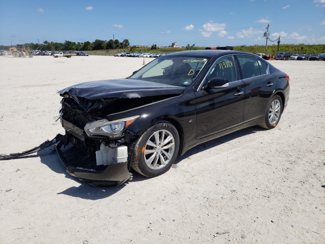 Photo 2 from auction – 2015 INFINITI Q50 BASE with VIN JN1BV7APXFM337987