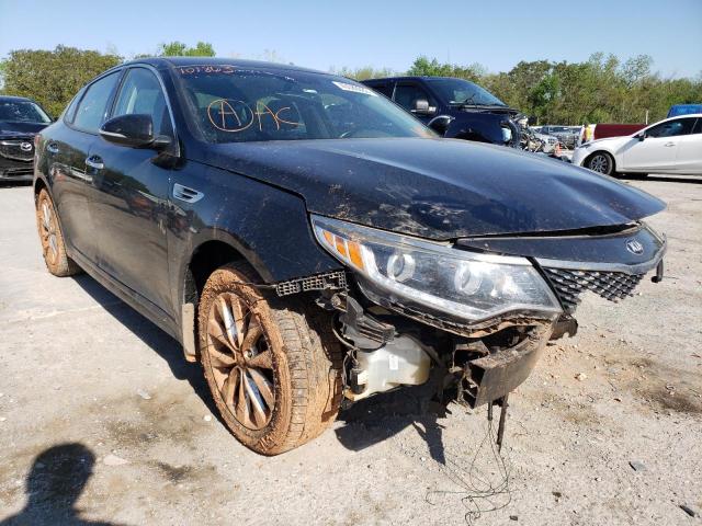 KIA OPTIMA EX 2016 with VIN 5XXGU4L3XGG101863 - Photo from auction
