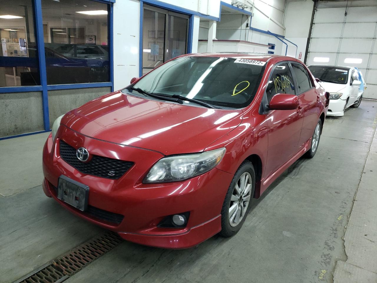 Photo 2 from auction – 2010 TOYOTA COROLLA with VIN 1NXBU4EE5AZ279654