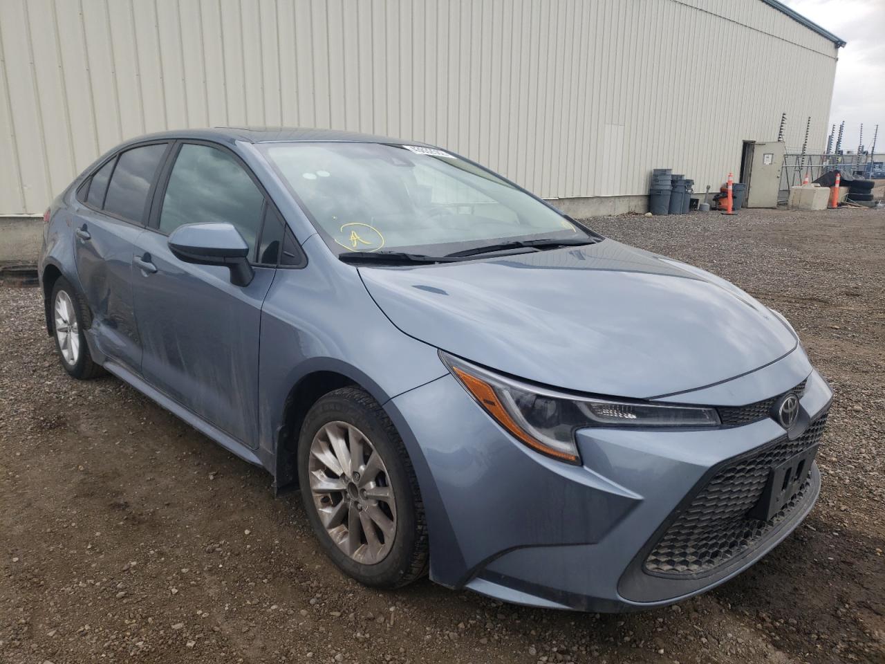TOYOTA COROLLA LE 2020 with VIN 5YFBPRBE1LP131739 - Photo from auction