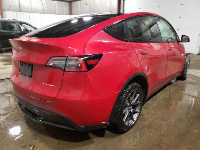 Photo 4 from auction – 2021 TESLA MODEL Y with VIN 5YJYGDEE4MF182349