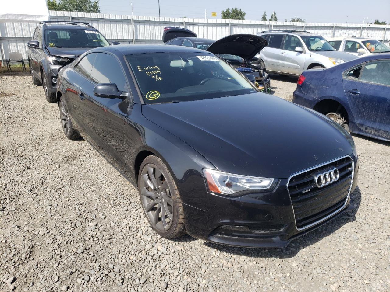 AUDI A5 PREMIUM 2013 с VIN WAULFAFR8DA038919 - Фото с аукциона