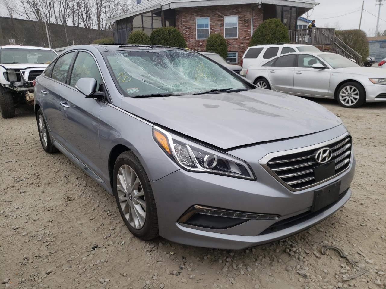 HYUNDAI SONATA SPO 2015 with VIN 5NPE34AF7FH045648 - Photo from auction