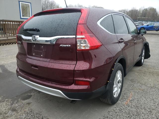 Photo 4 from auction – 2016 HONDA CR-V EX with VIN 2HKRM4H53GH719517