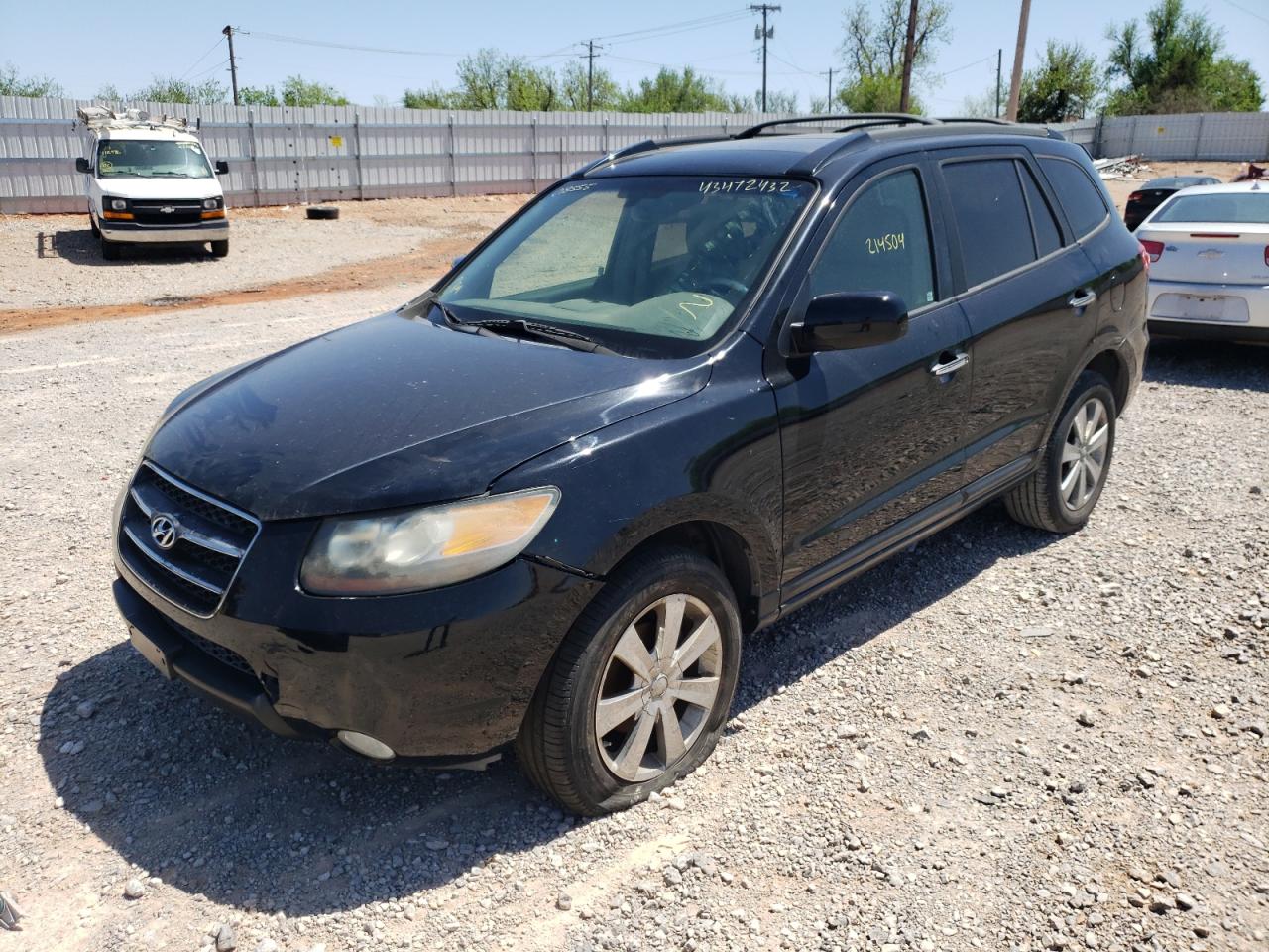 Photo 2 from auction – 2007 HYUNDAI SANTA FE S with VIN 5NMSH13E07H018555