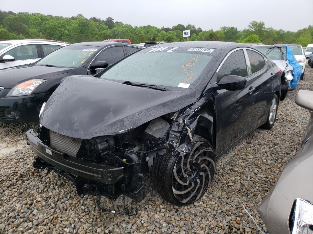 Photo 2 from auction – 2012 HYUNDAI ELANTRA GL with VIN KMHDH4AE5CU321679