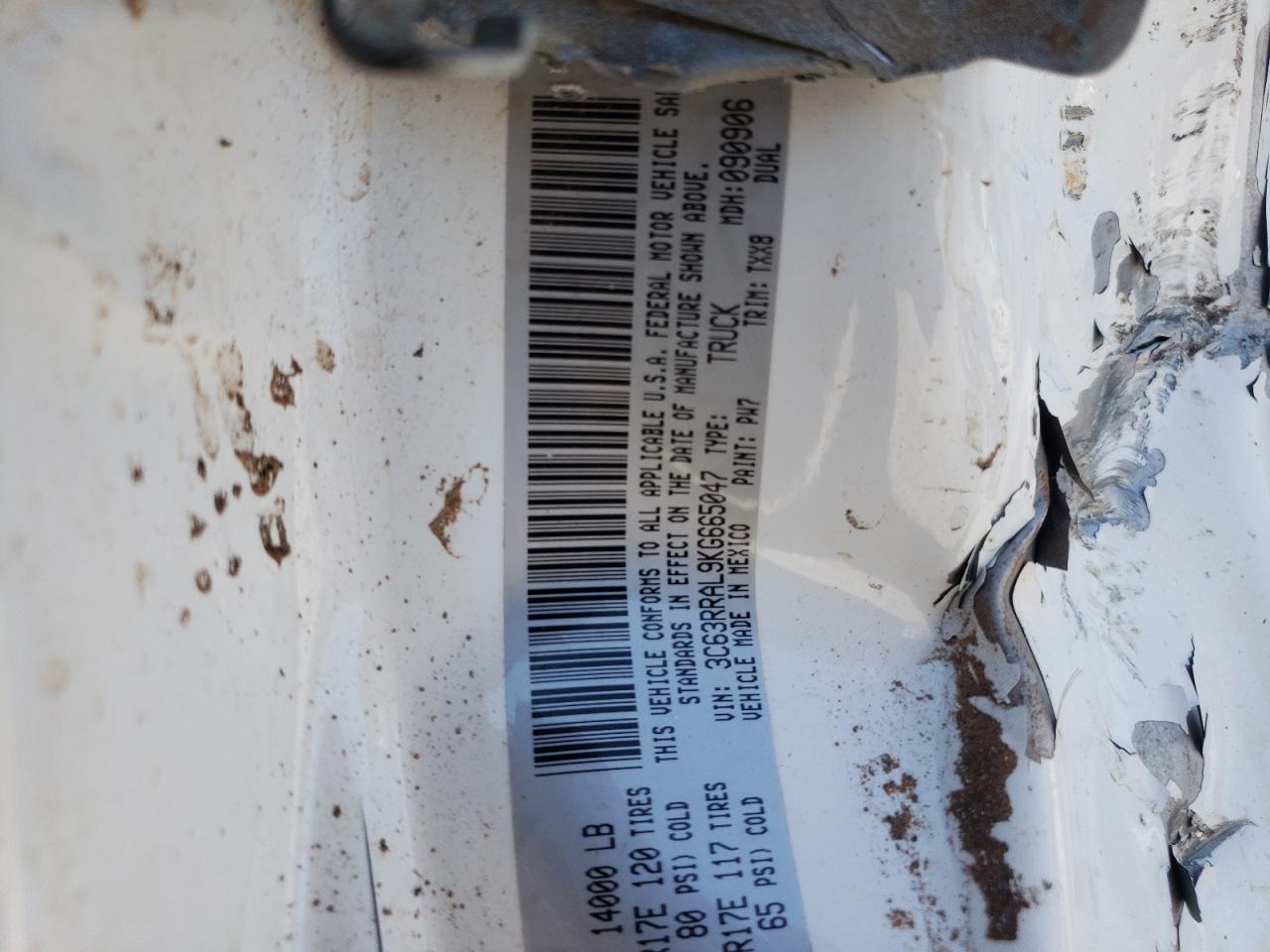 Photo 10 from auction – 2019 RAM 3500 TRADE with VIN 3C63RRAL9KG665047
