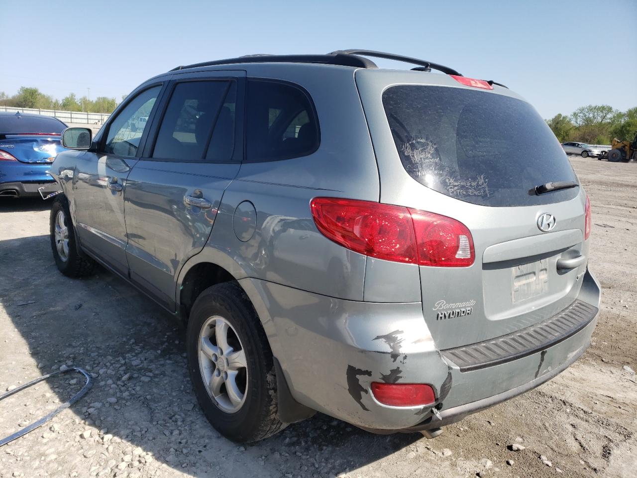 Photo 3 from auction – 2008 HYUNDAI SANTA FE G with VIN 5NMSG13D48H179647