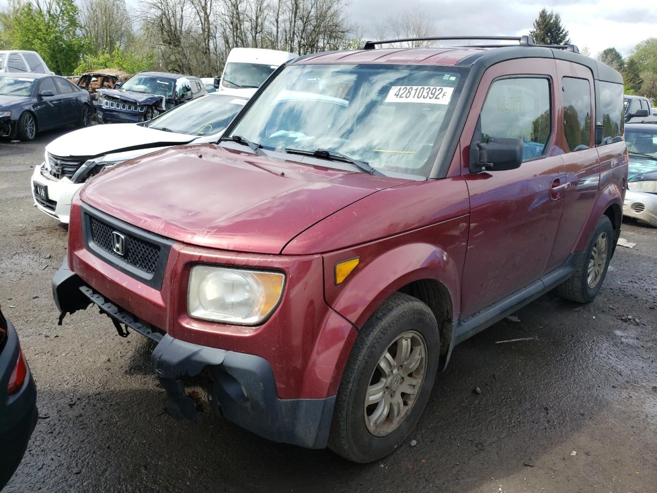 Photo 2 from auction – 2006 HONDA ELEMENT EX with VIN 5J6YH28796L024209
