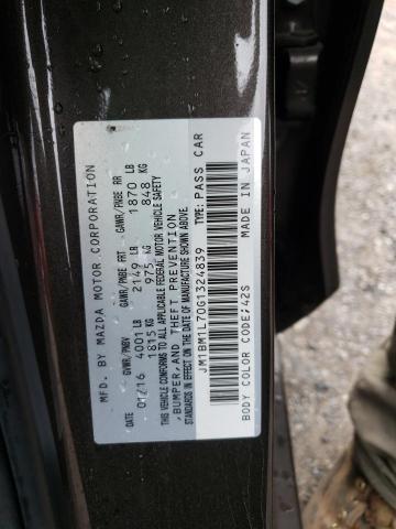Photo 10 from auction – 2016 MAZDA 3 TOURING with VIN JM1BM1L70G1324839