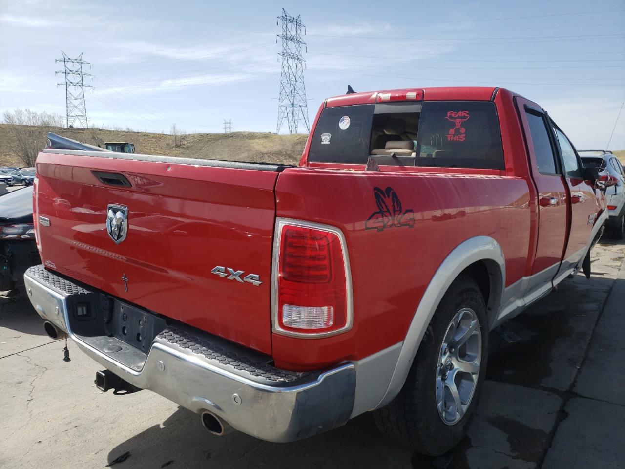 Photo 4 from auction – 2015 RAM 1500 LARAM with VIN 1C6RR7JT3FS748518