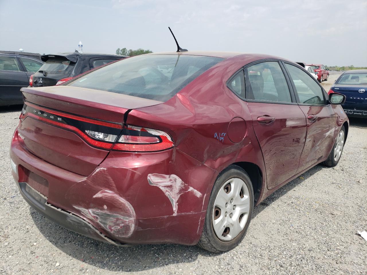 Photo 4 from auction – 2015 DODGE DART SE with VIN 1C3CDFAA8FD345651