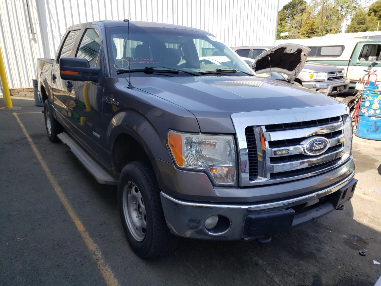 FORD F150 SUPER 2012 with VIN 1FTFW1ET4CKD32601 - Photo from auction