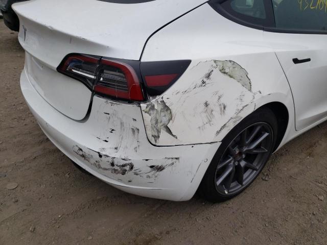 Photo 9 from auction – 2021 TESLA MODEL 3 with VIN 5YJ3E1EA3MF991739
