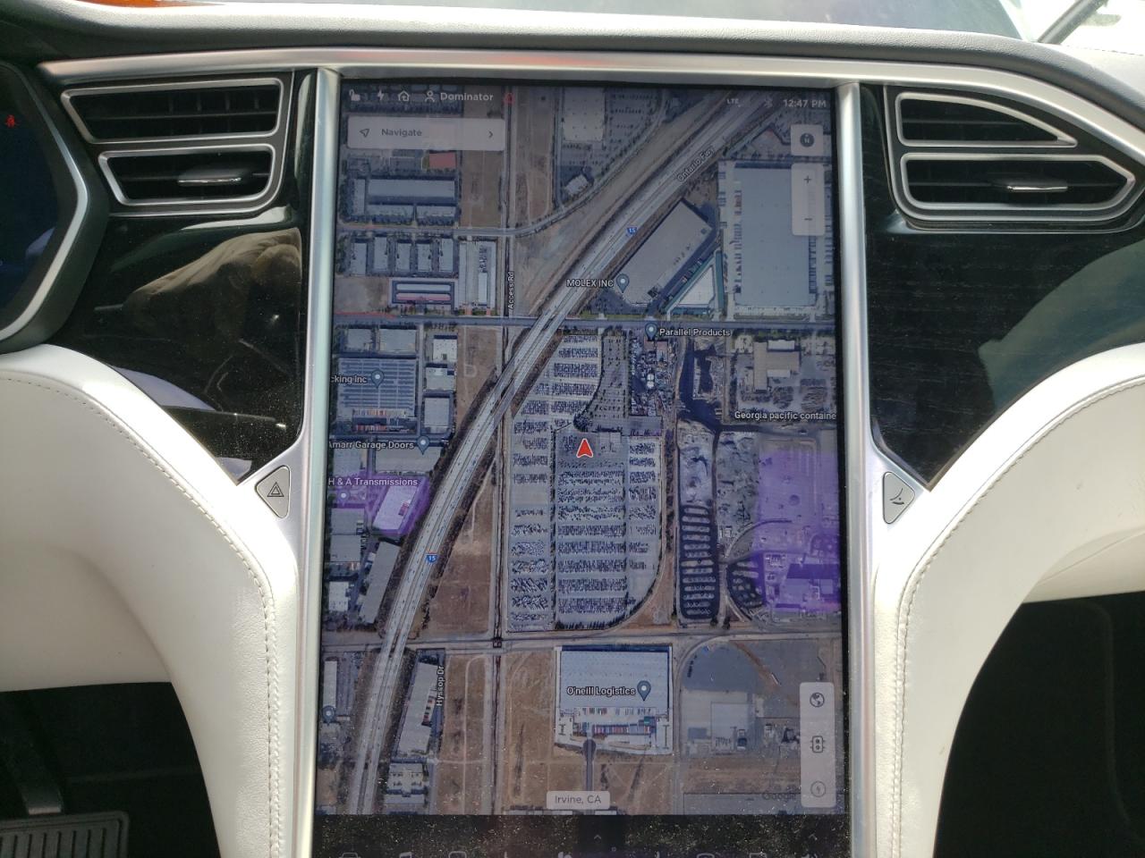 Photo 9 from auction – 2016 TESLA MODEL X with VIN 5YJXCBE25GF021160