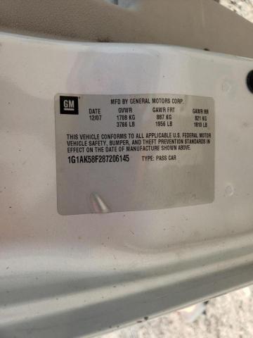 Photo 10 from auction – 2008 CHEVROLET COBALT LS with VIN 1G1AK58F287206145