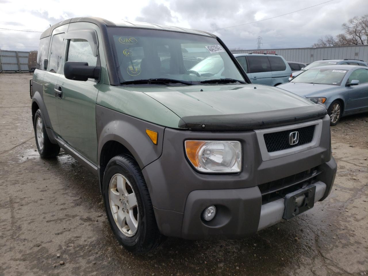 HONDA ELEMENT EX 2003 with VIN 5J6YH28663L053850 - Photo from auction