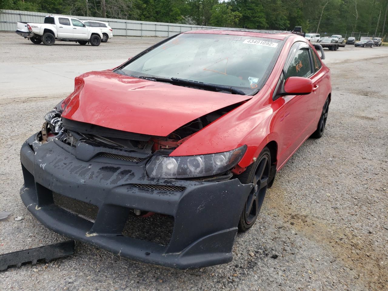 Photo 2 from auction – 2007 HONDA CIVIC EX with VIN 2HGFG11817H543185