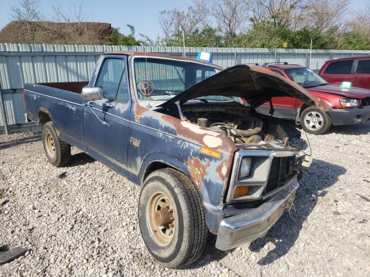 FORD F250 1986 with VIN 1FTEF25N2GPB01899 - Photo from auction