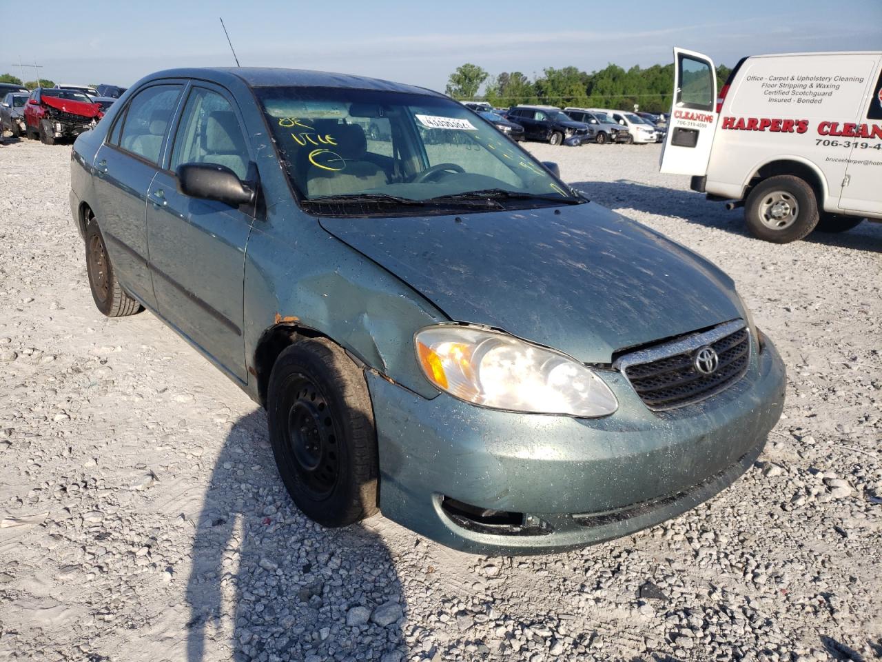 TOYOTA COROLLA CE 2007 with VIN 2T1BR32E87C795422 - Photo from auction