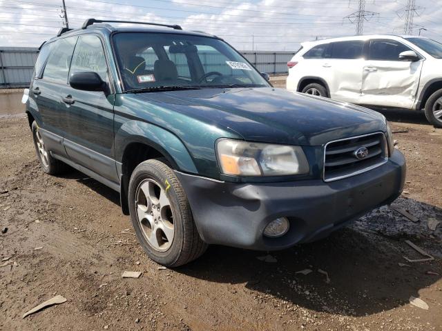SUBARU FORESTER 2003 with VIN JF1SG63693H745154 - Photo from auction