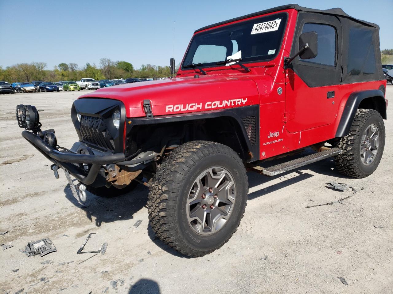 Photo 2 from auction – 2006 JEEP WRANGLER X with VIN 1J4FA39S36P734218