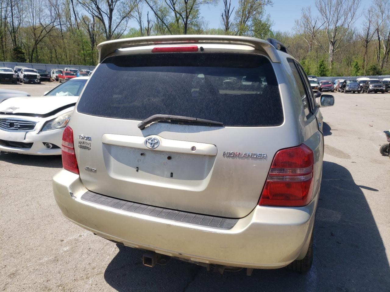 Photo 9 from auction – 2001 TOYOTA HIGHLANDER with VIN JTEHD21A810010573